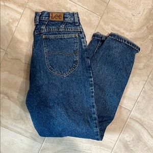 Vintage Lee Blue Denim Jeans